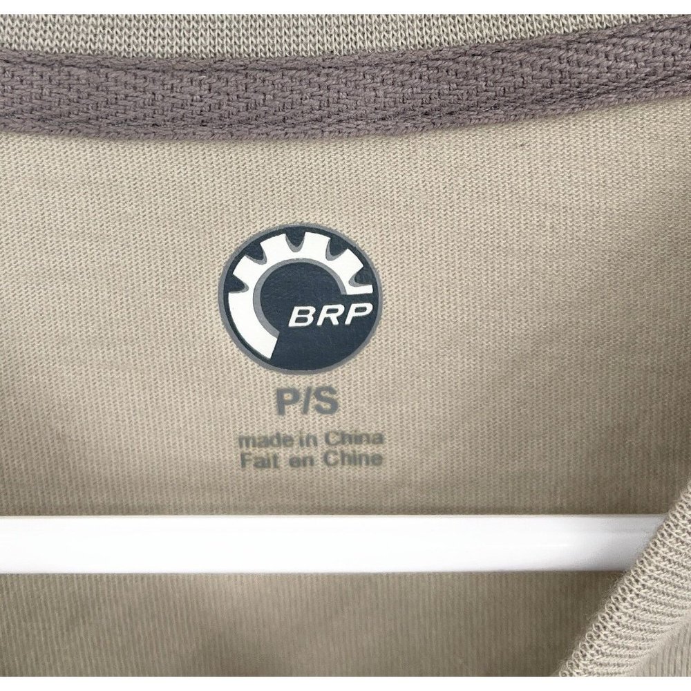 BRP Can-AM RT Tshirt  Brown Mens Sz‎ S - Picture 2 of 6